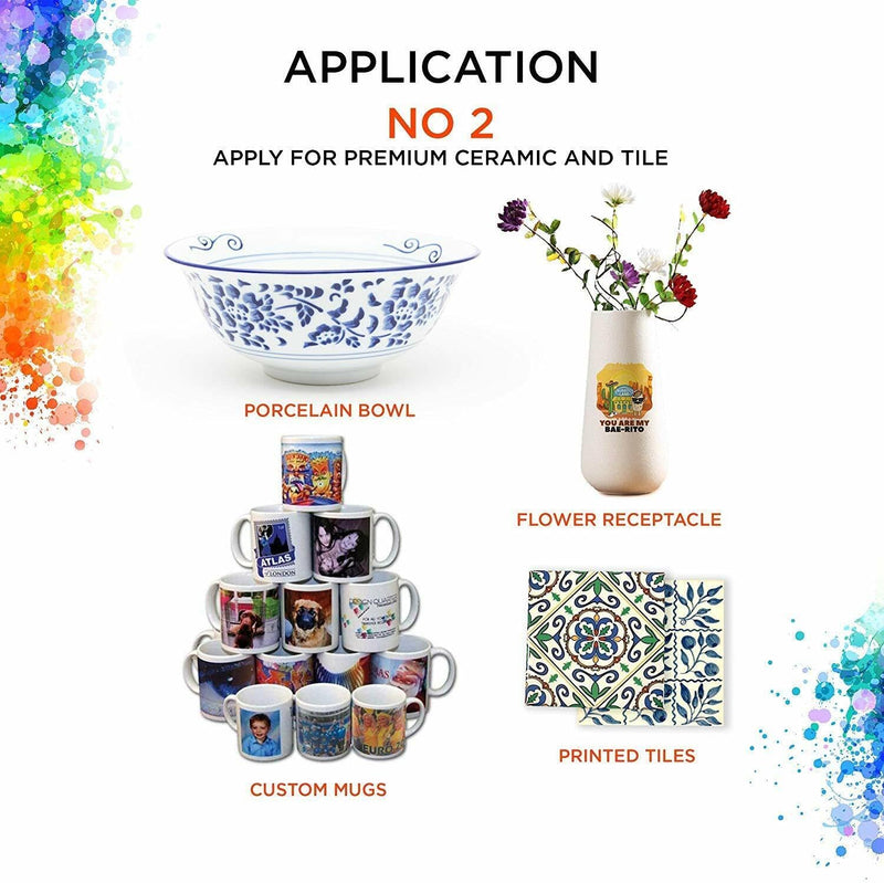 Wide Format Sublimation Printer Bundle Epson WF-7310 with A3 sublimation paper