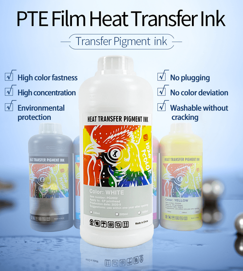 DTF PET Transfer Film Pigment Ink 250ml For Epson DTF Printers DX7 L3200 L4720
