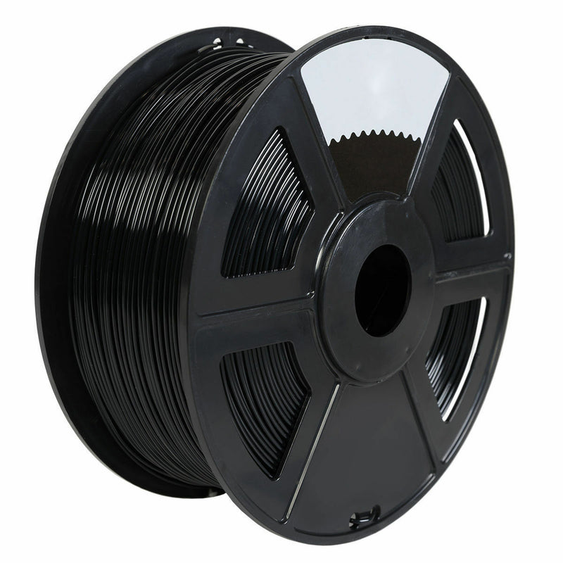 4pk Black Color 3D Printer Filament 1kg/2.2lb 1.75mm PLA MakerBot RepRap