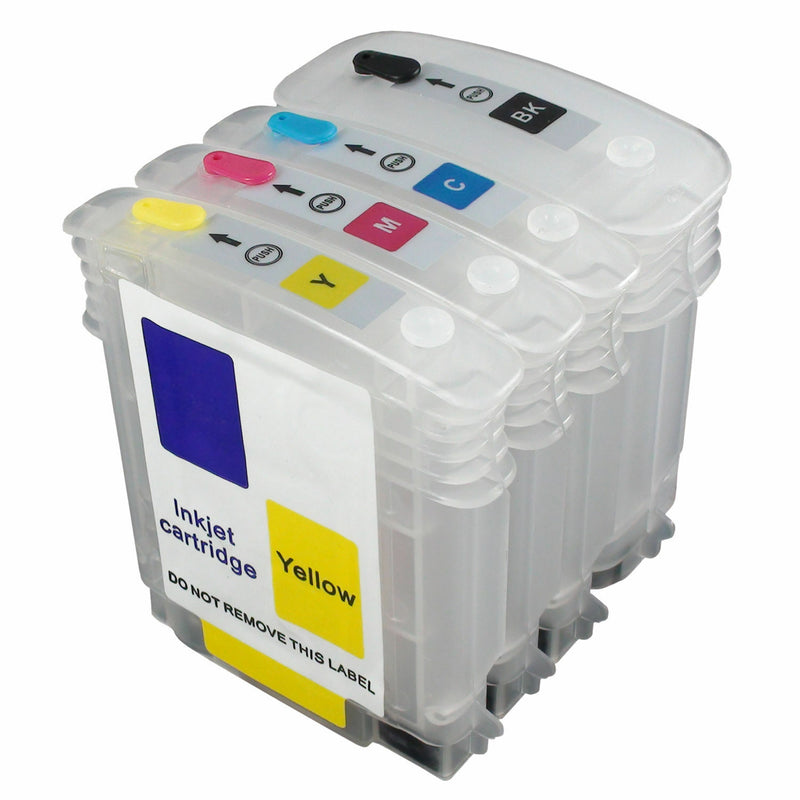 EMPTY Refillable Ink Cartridges compatible for HP 10 11 1100d 1200 1000 2800