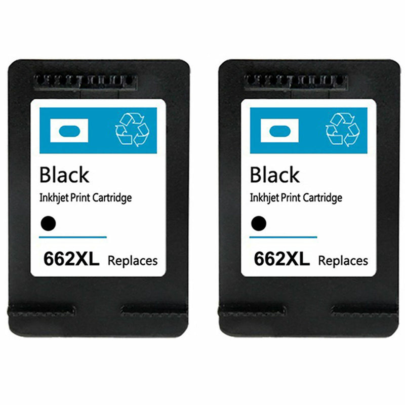 2p refurbised for HP 662XL Black Ink Cartridge CZ105AL for Deskjet 1515 2515