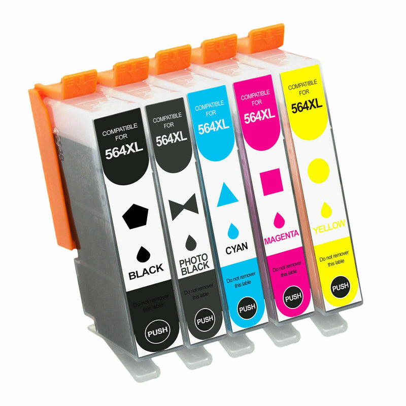 Printer Ink Cartridges For HP 564XL 564 XL Photosmart 6510 6520 7510 7520 5520