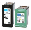 Compatible Combo HP 92 93 94 95 96 97 98 Ink Cartridges, New Chip Show Ink