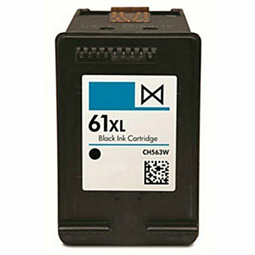 2 Pack 61XL Black Ink Compatible For HP ENVY 4500 4501 4502 4503 4504 4505 5530