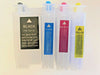 Empty Refillable Cartridges Ink for Brother LC3033 LC3035 + 4x250ml Sublimation