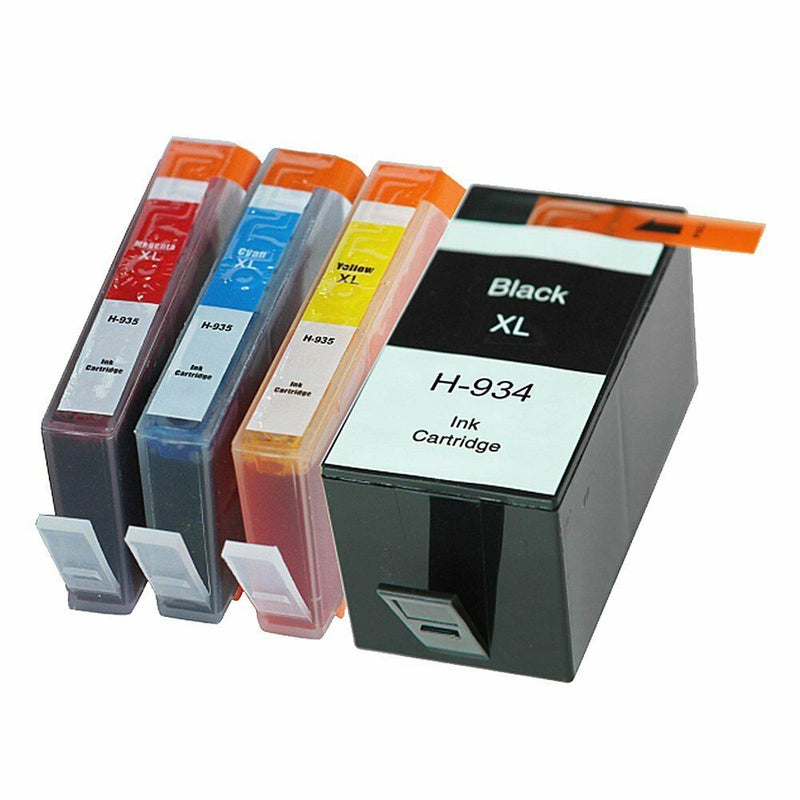 4 PK New 934XL 935XL ink cartridges for HP OFFICEJET PRO 6230 6830 6835-NEW CHIP