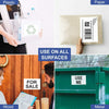100x 8.5"x11" Full Sheet Shipping Address Labels Self Adhesive Round Corner
