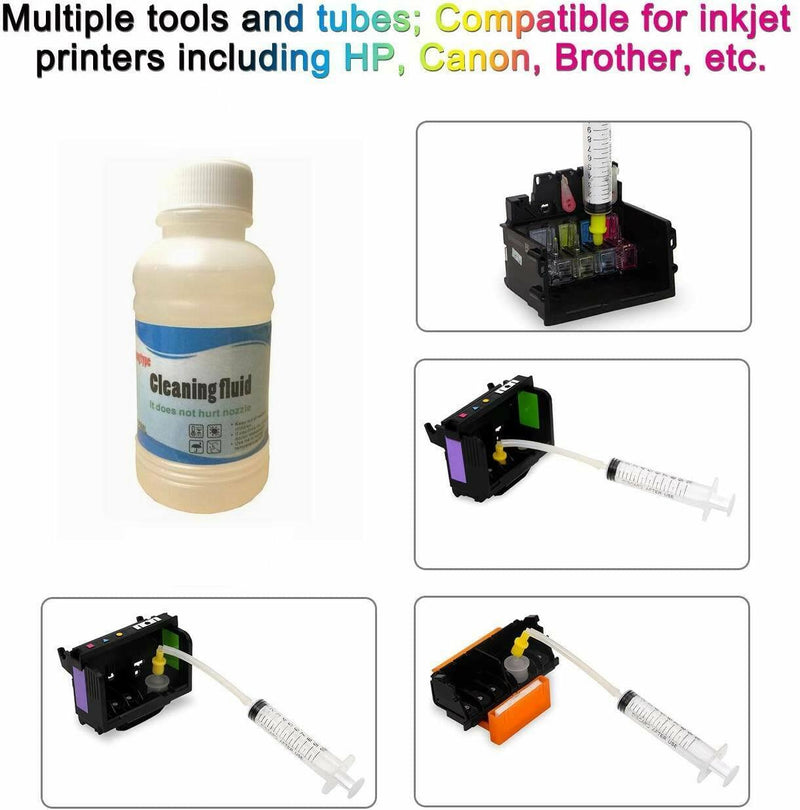 Printhead Cleaner for Inkjet Printers Brother HP Officejet 8600 5520 4620 6520