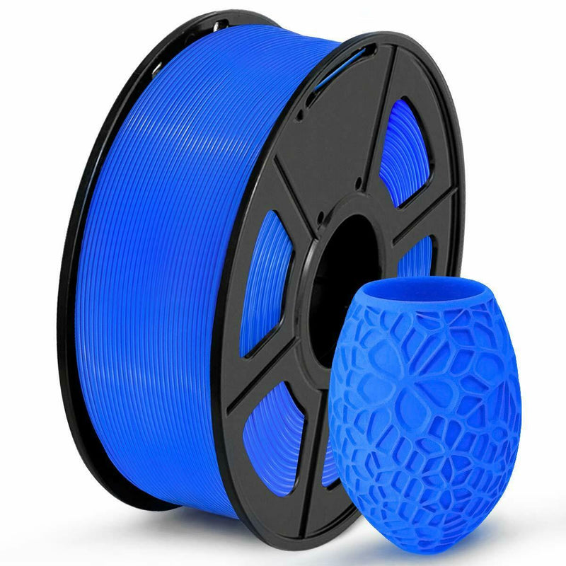 Translucent Blue Flexible PLA 3D Printing Filament 1kg/2.2lb 1.75mm