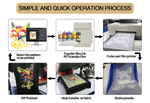 DX4 DX5 L3200 DTF PET Transfer Film  Pigment Ink For Epson DTF Printers 500ml