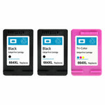 HP 664XL Black Color Ink Cartridge Show Ink Deskjet 1115 2136 3636 3836