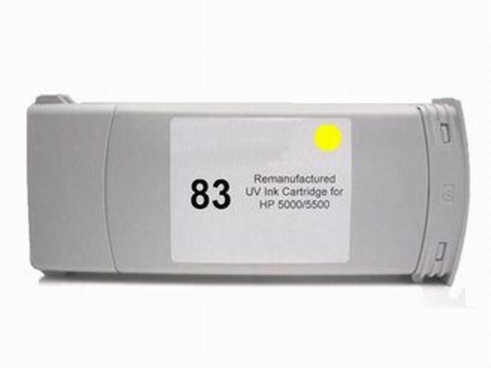 Compatible HP 83 #83 C4943A yellow Ink Cartridge For Deskjet 5000 5500