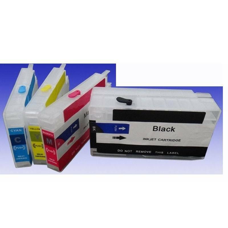 4P empty refillable ink cartridges For HP 711XL 711 Designjet T120 T520