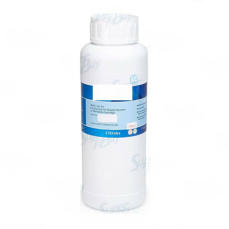 500ML Light Cyan Large Compatible INK Refill Epson 1400 1410 1390 Artisan 1430