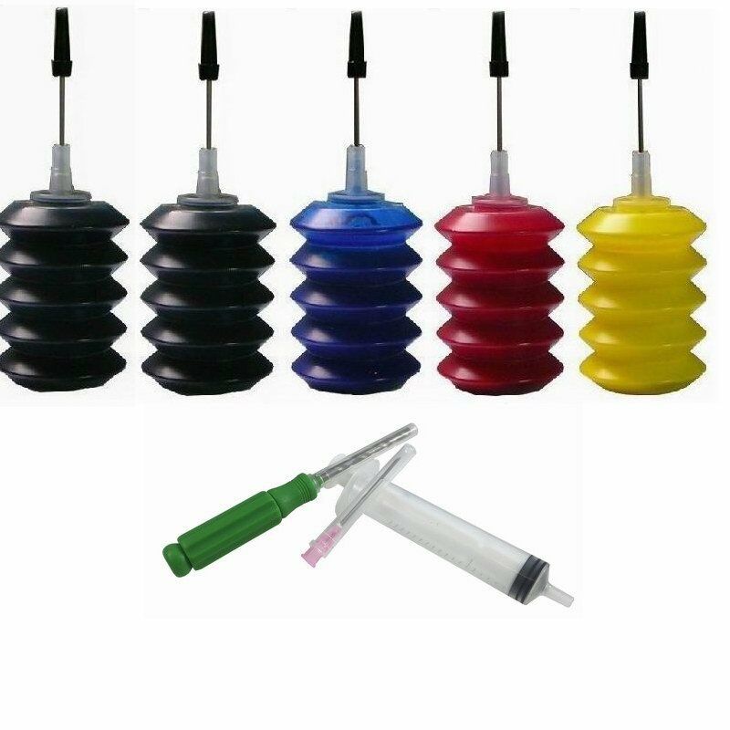 Refill Kit For Lexmark 36 36XL 37 37XL Ink Cartridges X5650 X6650 X6675 5x30ml