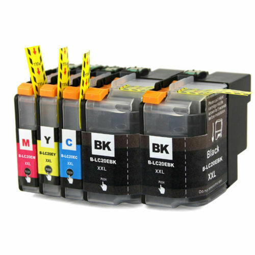 Printer Ink Cartridge for Brother LC20E LC-20E MFC-J5920DW MFC-J775DW MFC-J985DW