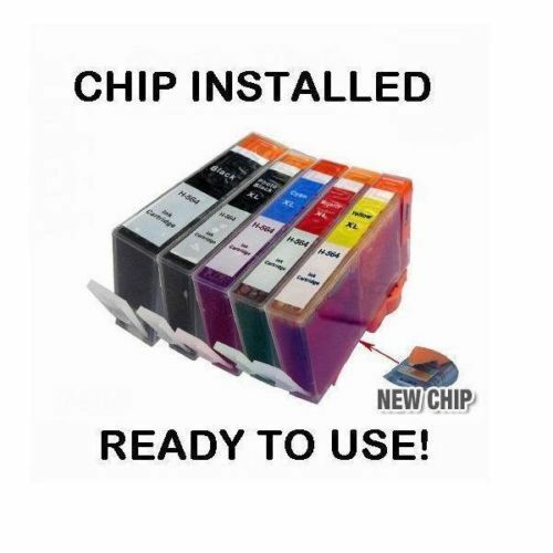 5 Pack New Gen HP 564XL Ink Cartridge for Photosmart 5510 5514 5515 5520 Printer