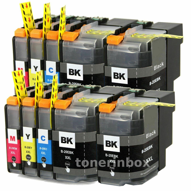 Printer Ink Cartridge for Brother LC20E LC-20E MFC-J5920DW MFC-J775DW MFC-J985DW