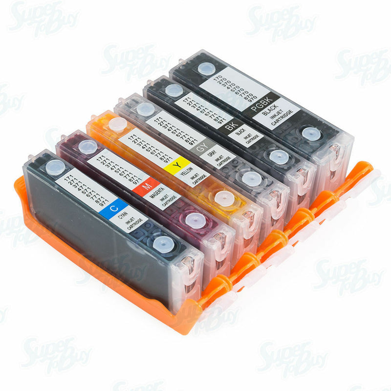 6PK Refillable ink kit cartridge for canon MG6320 MG7120 PGI-250 CLI-251 ARC