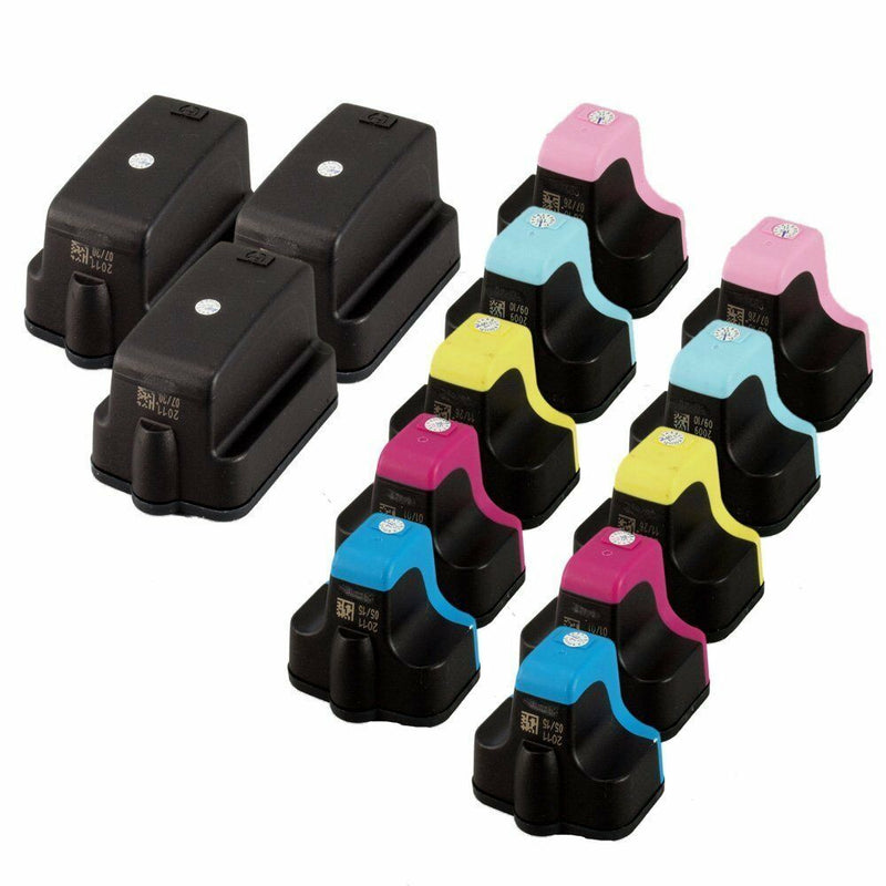 13PK Compatible Ink Cartridge for HP 02XL PhotoSmart 3110 3210 C6240 C6180