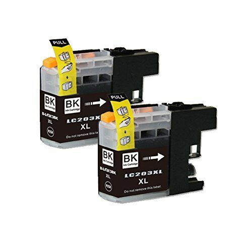 2-PACK High-Yield Black Ink Cartridges for Brother MFC-J5620DW MFC-J5720DW