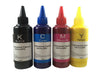 4x100ml Pigment Refill Ink for EPSON Workforce WF-3620 3640 7610 7620