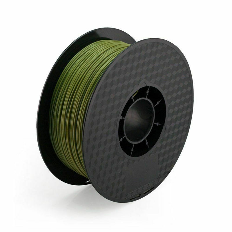 PLA 3D Printer Filament 1.75mm Accuracy +/- 0.02 mm 1kg Spool PLA Army GREEN