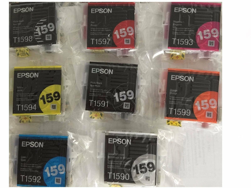 Brand NEW GENUINE Ink Cartridges for Epson Stylus Photo R2000 T159