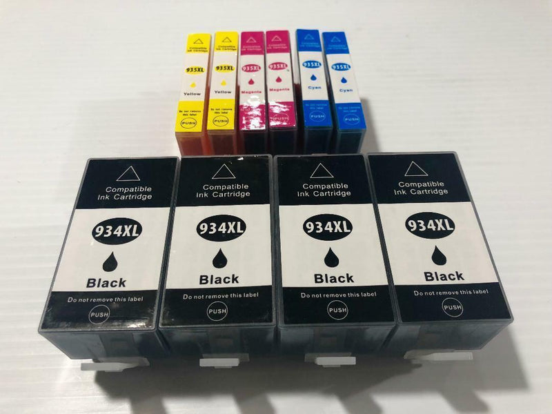 934 XL 935 XL Ink Set for HP Officejet 6815 6812 Printer 6830 New Chip Show Ink