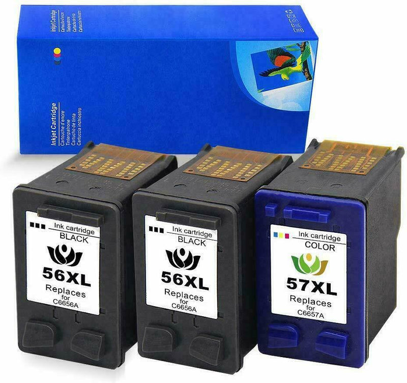 Compatible HP 56 57 92 93 94 95 96 97 Ink Cartridges New Chip Show Ink