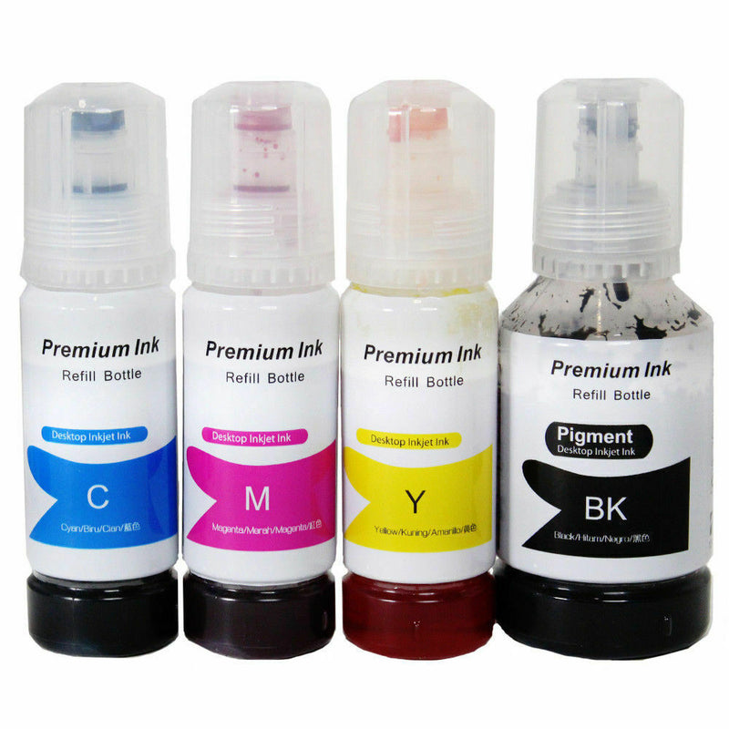 Compatible Refill Ink Set - Canon MegaTank GI-290 G2900 G3000 G3100 G3400 G3800