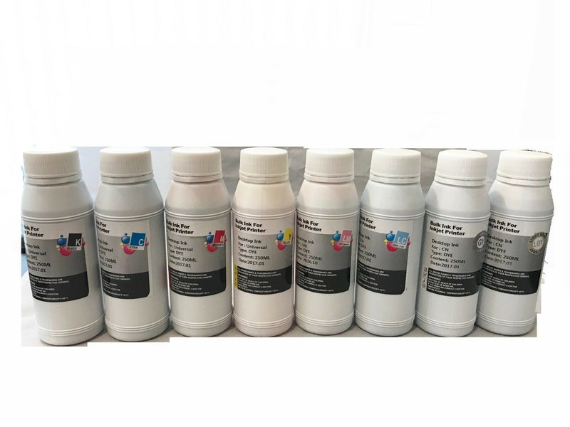8X250ml dye refillable ink kit cartridges for canon pro-100 + Empty CLI-42