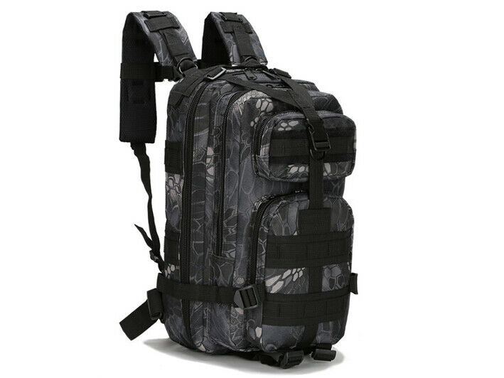 Outdoor Shoulder Military Tactical Backpack Travel Camping Hiking Trekking 30L