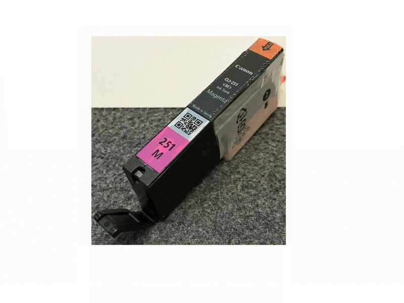 genuine Canon ink cartridges PGI-250BK CLI-251 PIXMA MG6420, MG6620, MG7120