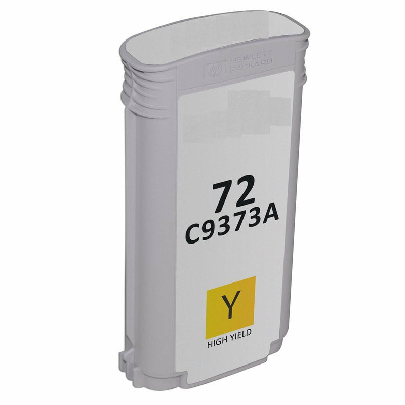 Remanufactured Replacement Ink Cartridge for HP C9374A HP 72 Yellow