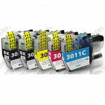 5 LC3011 LC-3011 Ink Cartridge for Brother MFC-J491DW MFC-J497DW MFC-J690DW