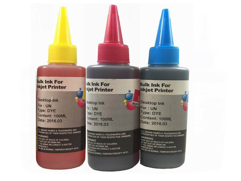 3x100ml CMY refill ink kit for HP 940 940XL OfficeJet Pro 8000a 8500a