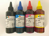 Refill ink Kit for Brother LC203 LC205 printer cartridge 4x100ml 4 Syringes