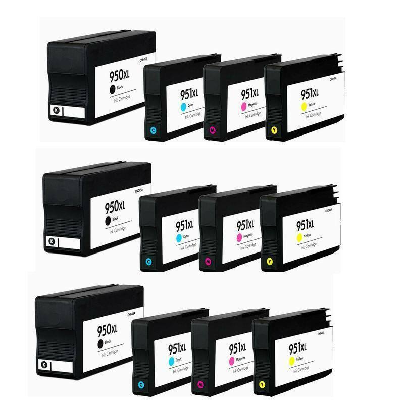12P Compatible HP ink cartridges for HP 950 951OfficeJet Pro 8100 8600 8610 8620