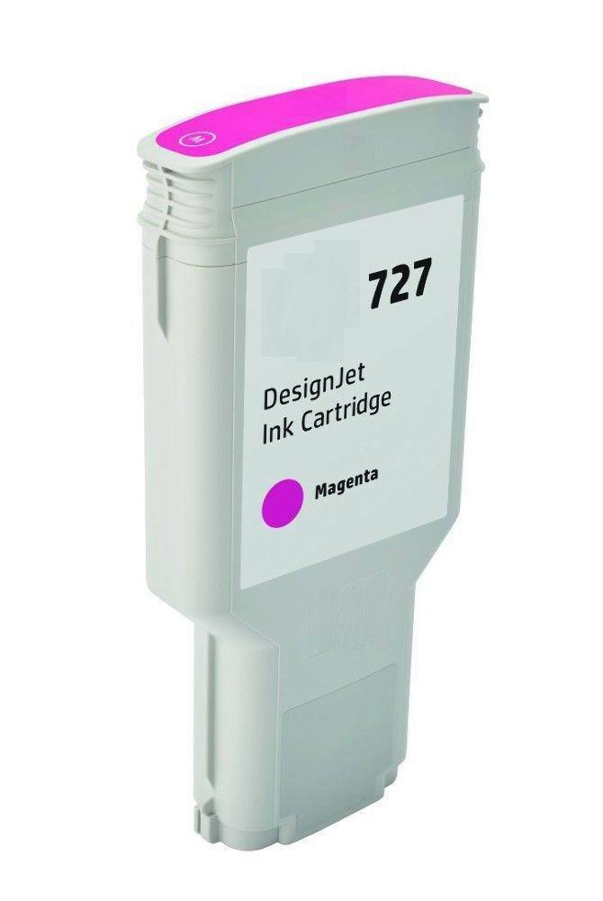 Compatible HP 727 (F9J77A) Magenta Ink Cartridge 130ml Designjet T920 Printer