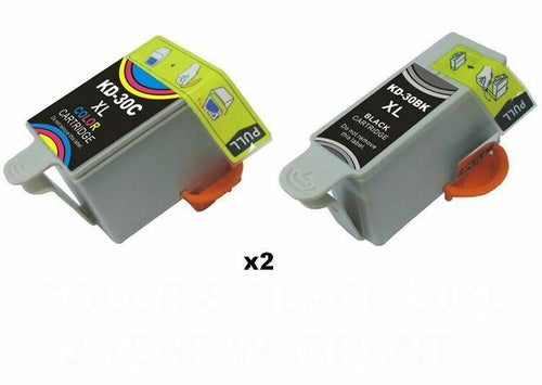 30XL Ink Cartridges for Kodak ESP C110 ESP Office 2170 ESP C310 Printer