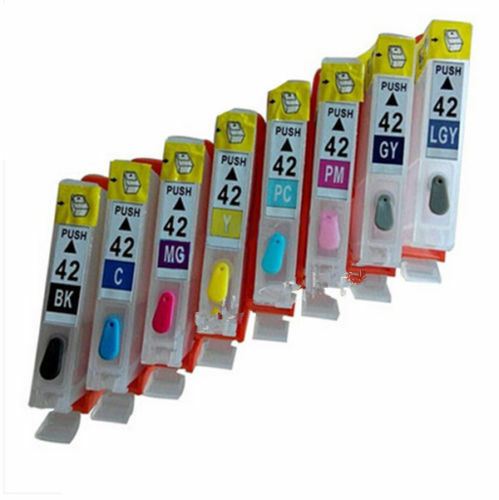 8PK Empty Refillable Ink Cartridges CLI-42 CLI42 for Canon Pixma Pro100 Pro-100