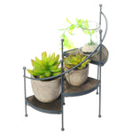 Decorative Iron Plant Rack Multifunctional Flower Bonsai Houseplant Stand