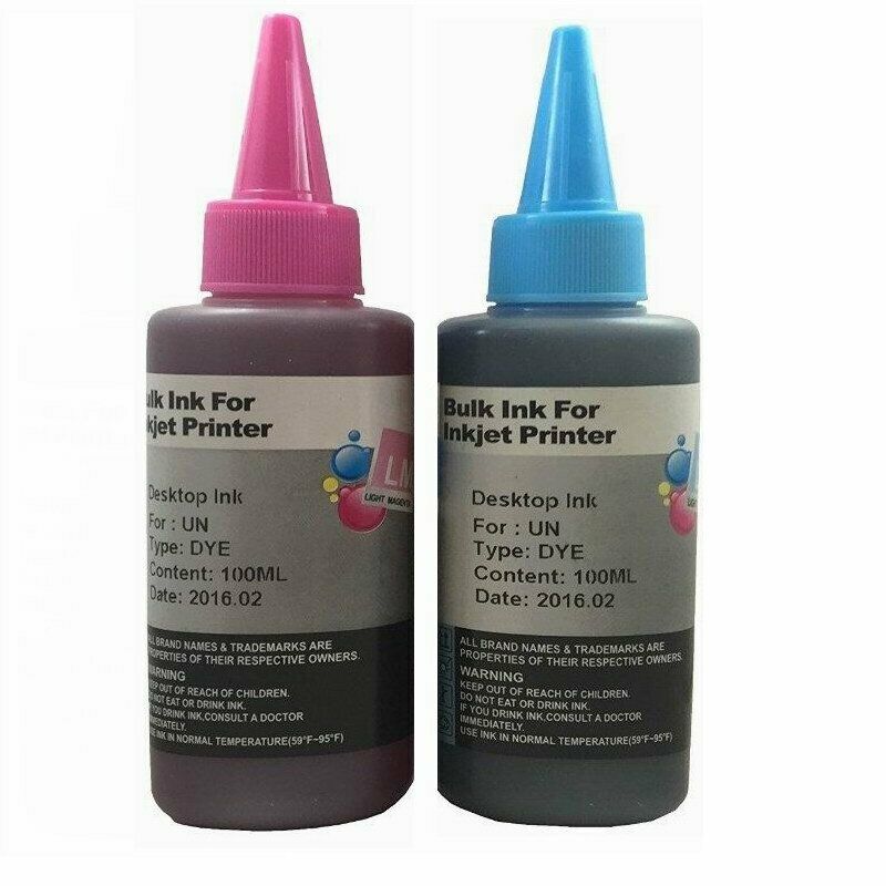 100ml LM +LC Refill INK for Epson 1400 1410 1390 Artisan 1430 CISS
