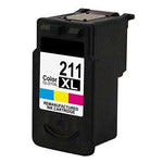 3 PACK PG 210XL CL-211 XL Ink for Canon PIXMA MP240 MP250 MP480 MP490