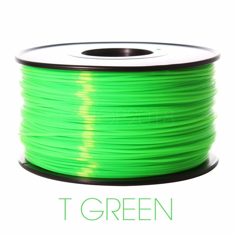 luminous green 3D Printer Filament 1kg/2.2lb 1.75mm ABS MakerBot RepRap