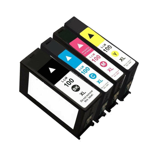 4 Lexmark 100XL Ink Cartridges for PRO 703 PRO 705 PRO 706 PRO 803