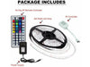 LED Light Strip Kit RGB led Strip Waterproof smd 5050 RGB 16.4Ft 300 LEDs