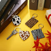 DIY MDF Sublimation Keychain Blank 36Pcs Heat Transfer with with Key Ring 36Pcs