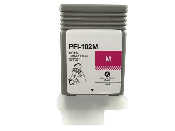 PFI-102M Magenta Compatible Canon ipf 500 510 600 605 700 710 720 INK cartridge